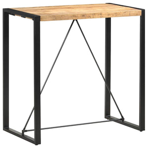 vidaXL Table de bar 110 x 60 x 110 cm en manguier massif