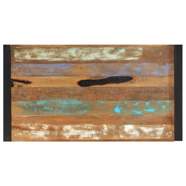 Bartisch 110 x 60 x 110 cm Recyceltes Massivholz