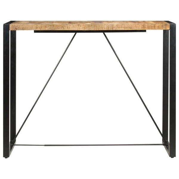 Bartisch 140 x 70 x 110 cm Massivholz Mango