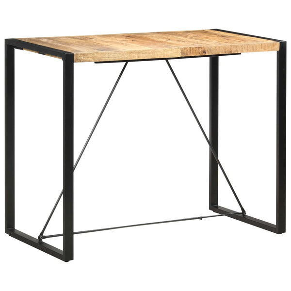Bartisch 140 x 70 x 110 cm Massivholz Mango