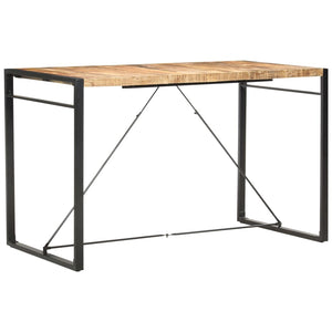 Bartisch 180 x 90 x 110 cm Massivholz Mango