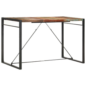 Bartisch 180 x 90 x 110 cm Recyceltes Massivholz
