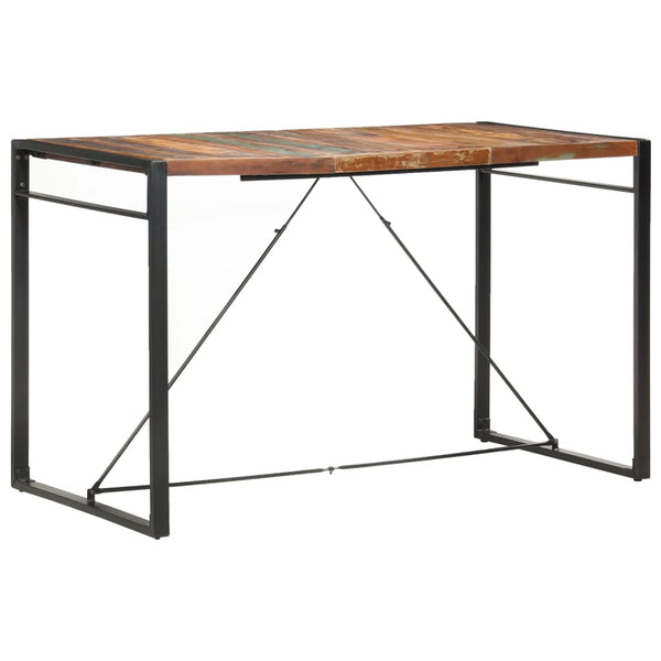 Bartisch 180 x 90 x 110 cm Recyceltes Massivholz