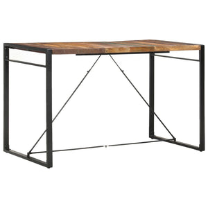 Bartisch 180 x 90 x 110 cm Recyceltes Massivholz