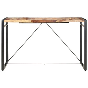 Bartisch 180 x 90 x 110 cm Massivholz Akazie