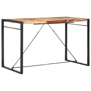 Bartisch 180 x 90 x 110 cm Massivholz Akazie
