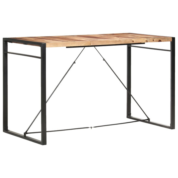 Bartisch 180 x 90 x 110 cm Massivholz Akazie
