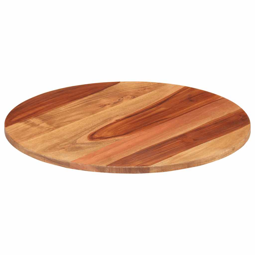 Tischplatte Massivholz Palisander Rund 15-16 mm 40 cm