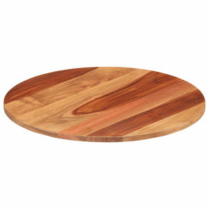 vidaXL Plateau de table Bois massif d'acacia Rond 15-16 mm 50 cm