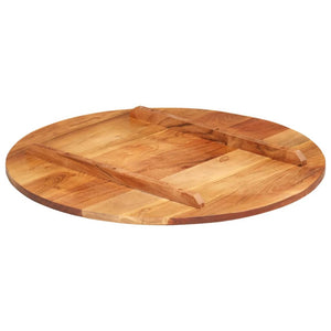 Tischplatte Massivholz Palisander Rund 15-16 mm 60 cm