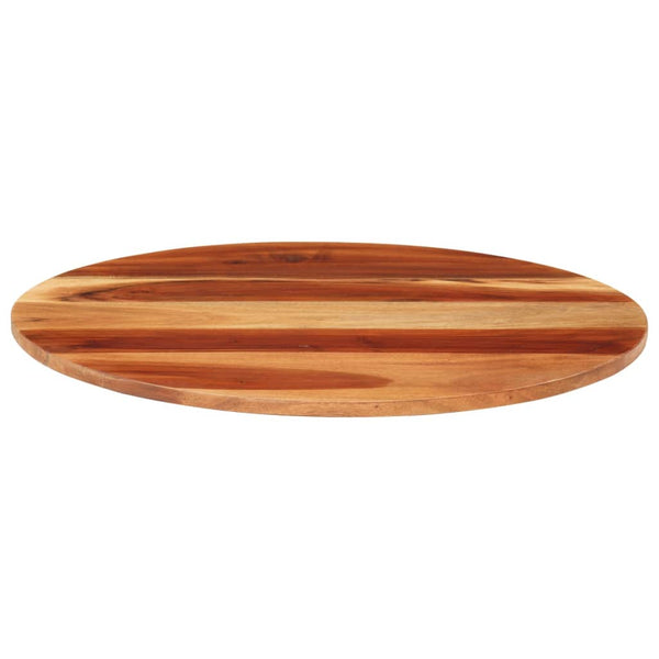Tischplatte Massivholz Palisander Rund 15-16 mm 60 cm