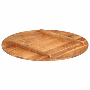 Tischplatte Massivholz Palisander Rund 15-16 mm 80 cm