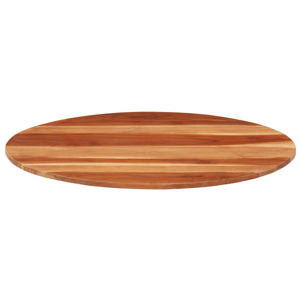 Tischplatte Massivholz Palisander Rund 15-16 mm 80 cm