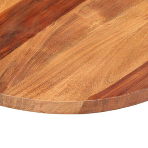 Tischplatte Massivholz Palisander Rund 25-27 mm 40 cm