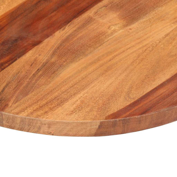 Tischplatte Massivholz Palisander Rund 25-27 mm 40 cm