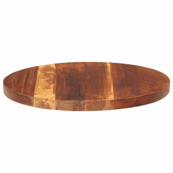 Tischplatte Massivholz Palisander Rund 25-27 mm 40 cm