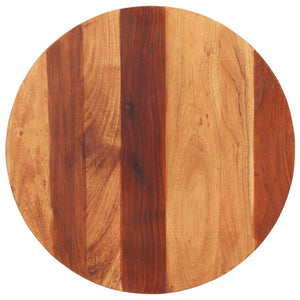 Tischplatte Massivholz Palisander Rund 25-27 mm 60 cm