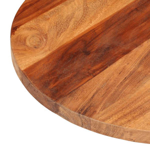 Tischplatte Massivholz Palisander Rund 25-27 mm 60 cm