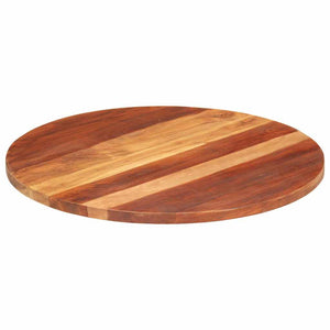 Tischplatte Massivholz Akazie Rund 25-27 mm 70 cm