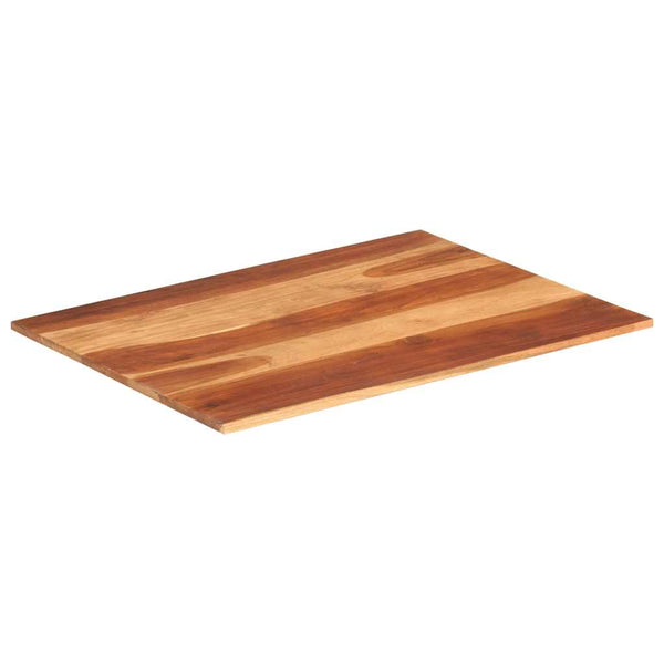 Tischplatte Massivholz Akazie 15-16 mm 60x80 cm