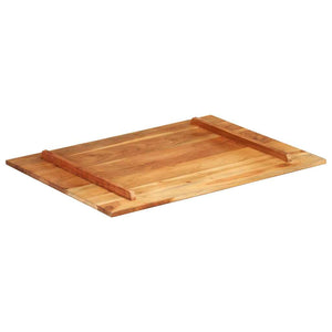 Tischplatte Massivholz Akazie 15-16 mm 60x80 cm