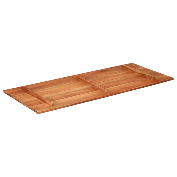 Tischplatte Massivholz Palisander 15-16 mm 60×140 cm