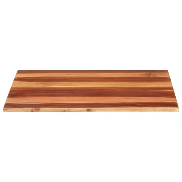 Tischplatte Massivholz Palisander 15-16 mm 70×70 cm