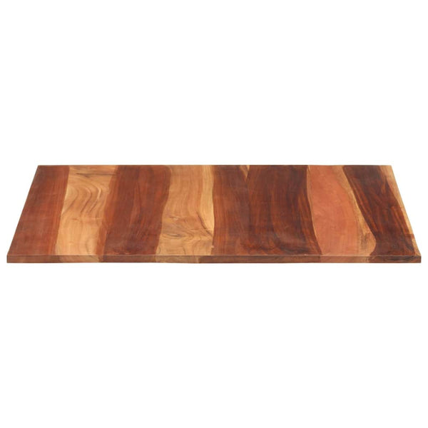 Tischplatte Massivholz Palisander 15-16 mm 70×70 cm