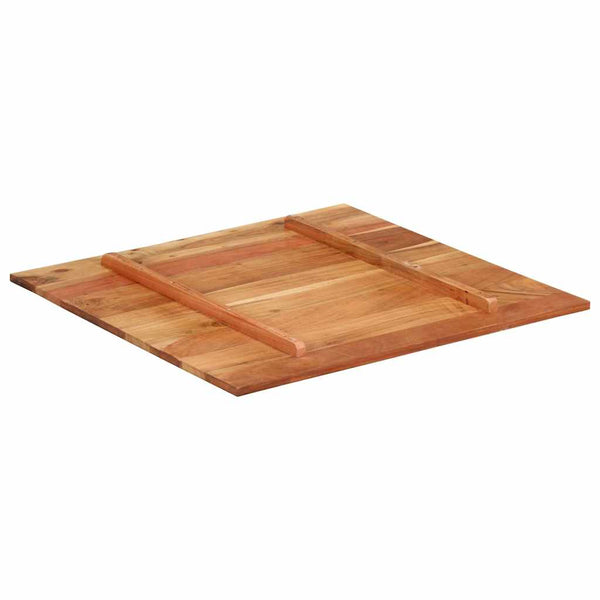Tischplatte Massivholz Palisander 15-16 mm 70×70 cm