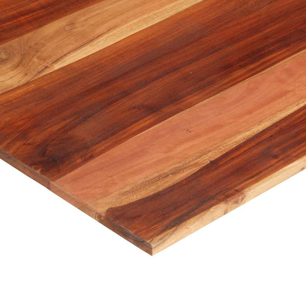 Tischplatte Massivholz Palisander 15-16 mm 70×70 cm