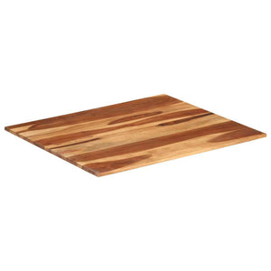 Tischplatte Massivholz Palisander 15-16 mm 70×80 cm