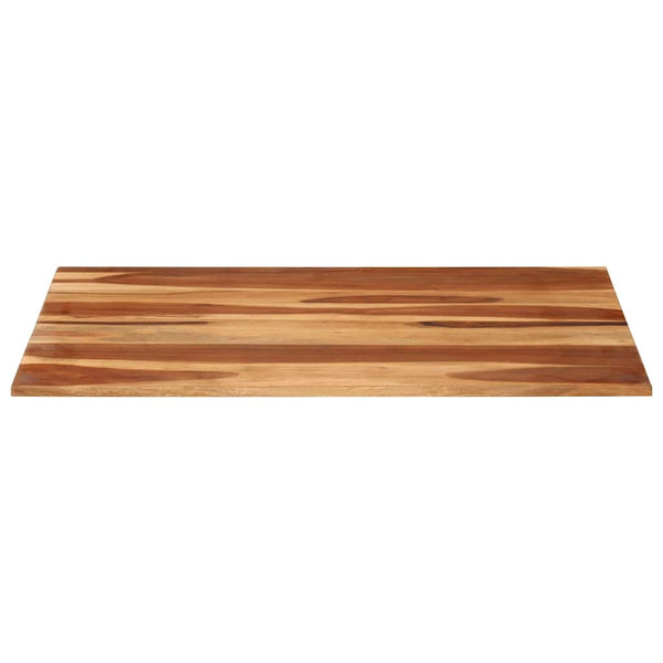 Tischplatte Massivholz Palisander 15-16 mm 70×80 cm