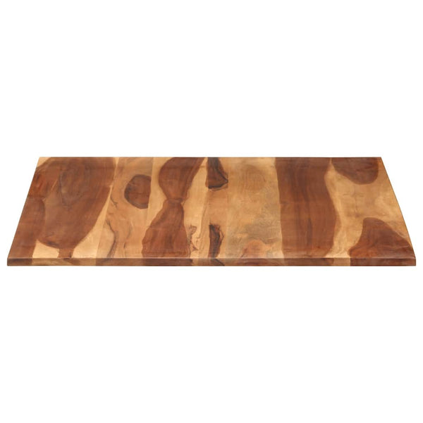 Tischplatte Massivholz Palisander 15-16 mm 70×80 cm