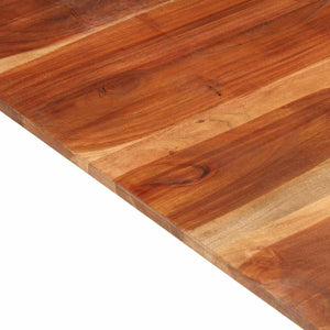 Tischplatte Massivholz Palisander 15-16 mm 70×80 cm