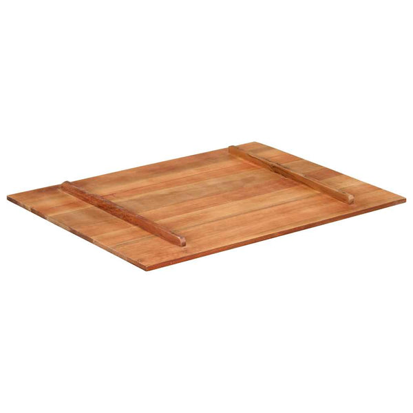 vidaXL Plateau de table en bois d'acacia massif 15-16 mm 70x90 cm