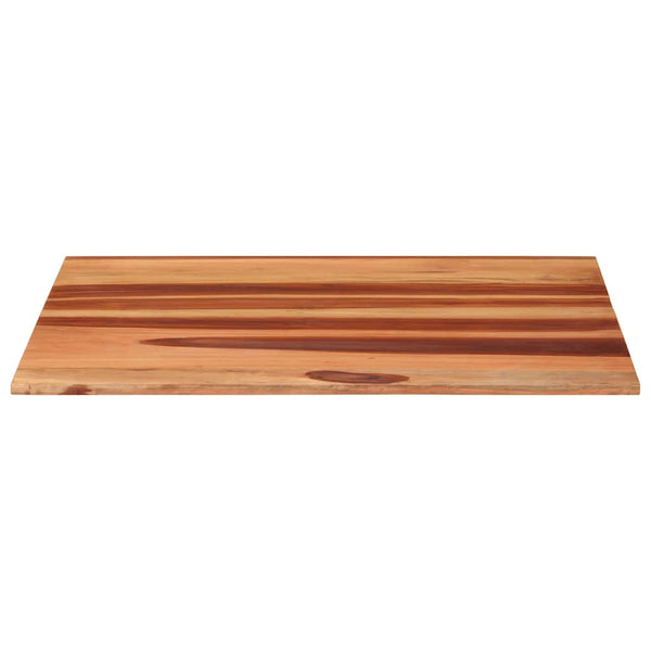 Tischplatte Massivholz Palisander 15-16 mm 80×80 cm