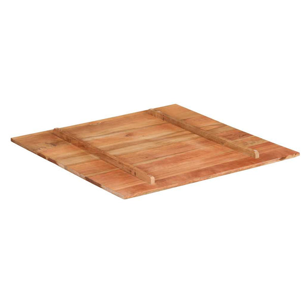 Tischplatte Massivholz Palisander 15-16 mm 80×80 cm