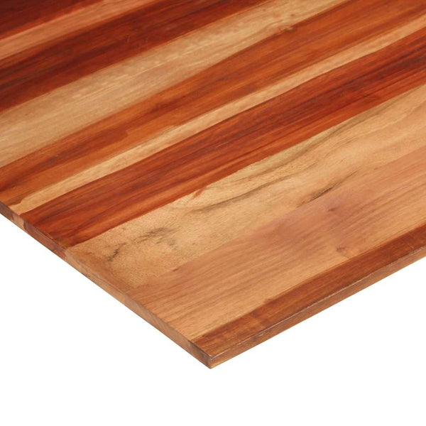 Tischplatte Massivholz Palisander 15-16 mm 80×80 cm