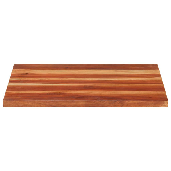 Tischplatte Massivholz Akazie 25-27 mm 60x60 cm