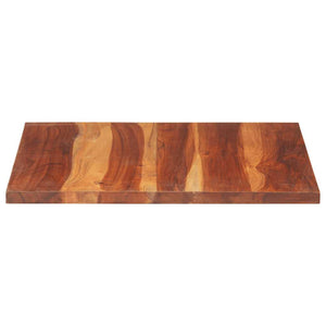 Tischplatte Massivholz Akazie 25-27 mm 60x60 cm