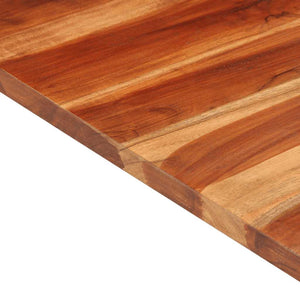 Tischplatte Massivholz Akazie 25-27 mm 60x60 cm