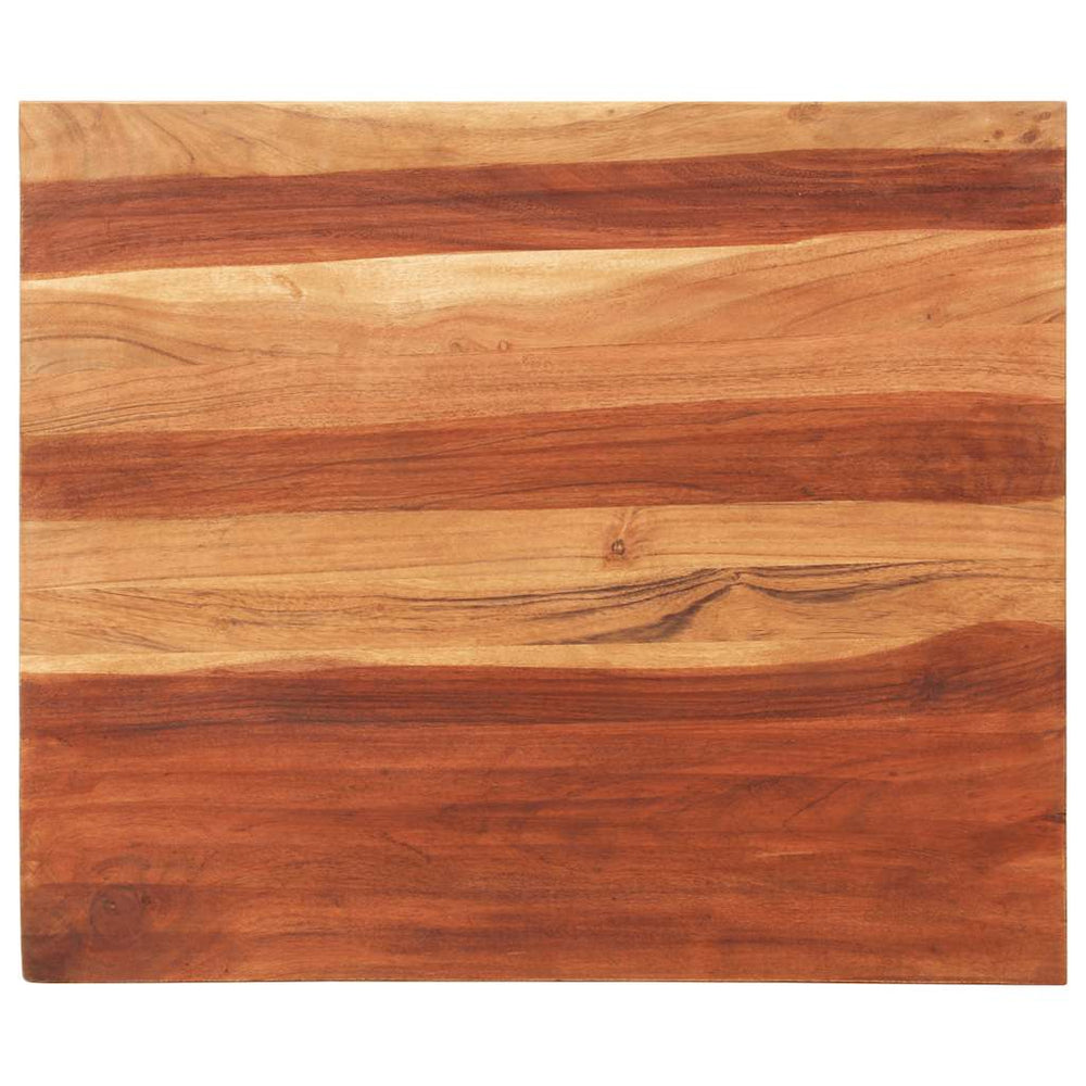 Tischplatte Massivholz Akazie 25-27 mm 60x70 cm