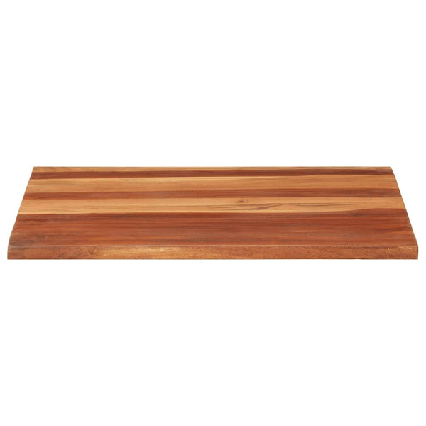 Tischplatte Massivholz Akazie 25-27 mm 60x70 cm