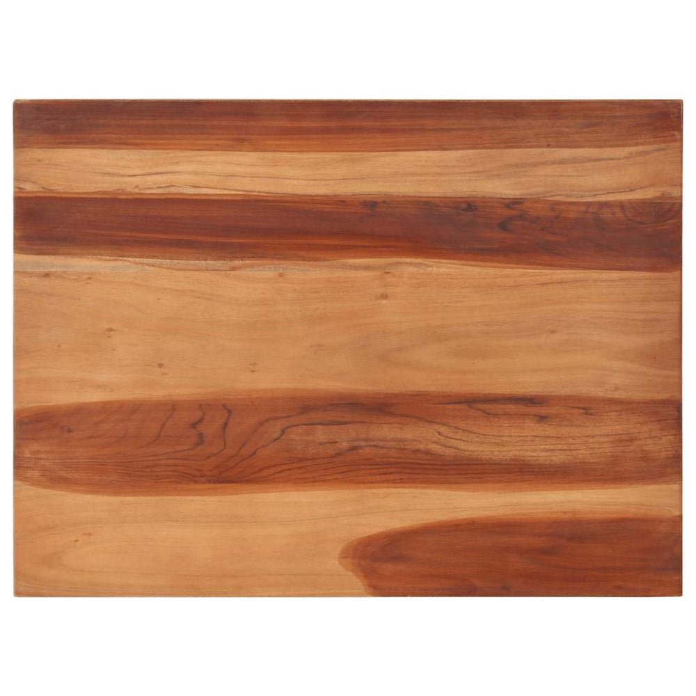 Tischplatte Massivholz Palisander 25-27 mm 60×80 cm