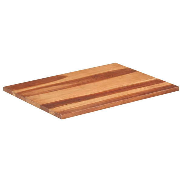 Tischplatte Massivholz Palisander 25-27 mm 60×80 cm