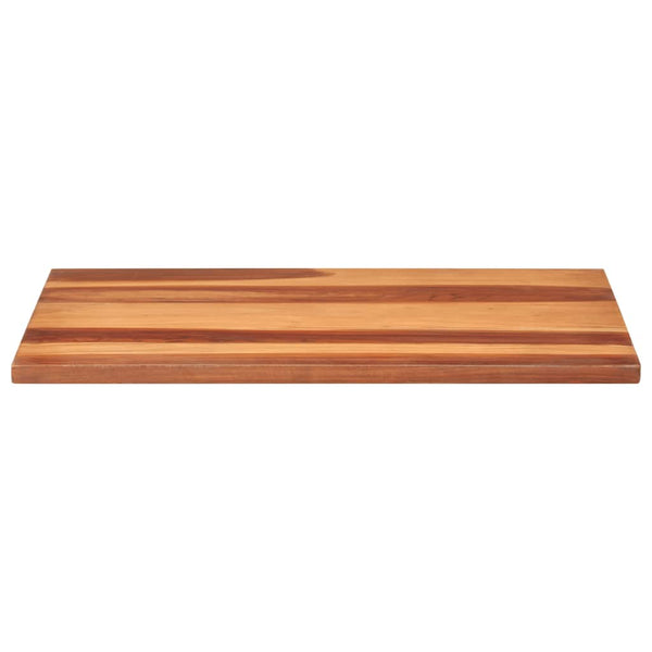 Tischplatte Massivholz Palisander 25-27 mm 60×80 cm