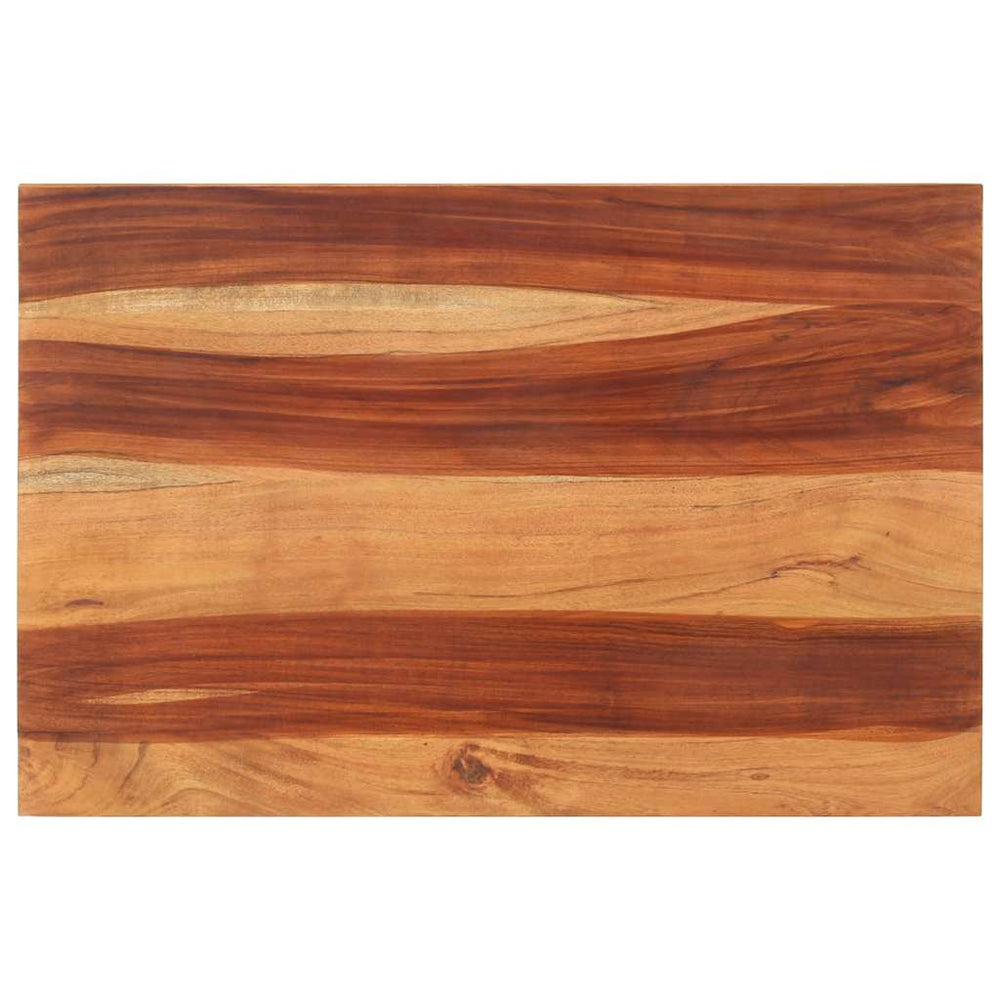 Tischplatte Massivholz Palisander 25-27 mm 60×90 cm