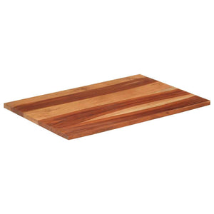 Tischplatte Massivholz Palisander 25-27 mm 60×90 cm