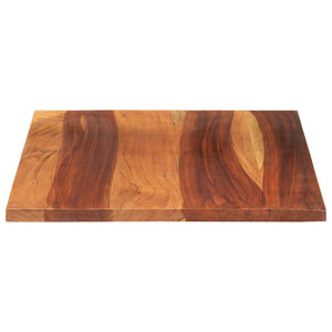 Tischplatte Massivholz Palisander 25-27 mm 60×90 cm