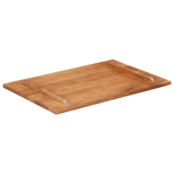 Tischplatte Massivholz Palisander 25-27 mm 60×90 cm